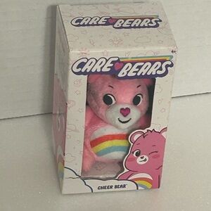 Care Bears Cheer Bear Pink Micro Mini 3” Plush Stuffed Animal 2023